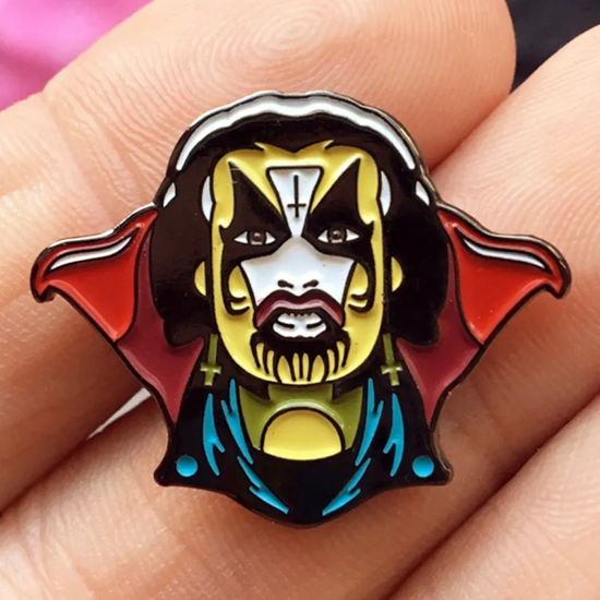 Picture of KING DIAMOND - Enamel Pin