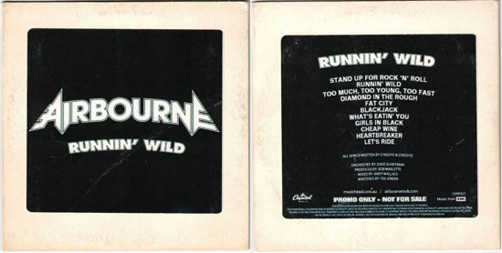 Picture of AIRBOURNE - Runnin' Wild - PROMO CD